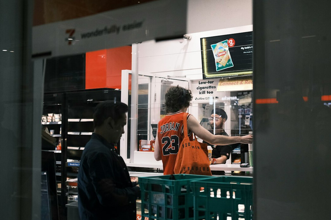busy retail store checkout